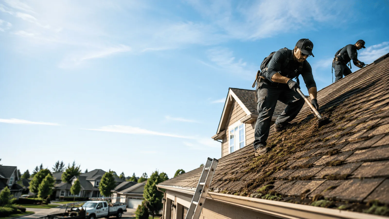 Roof Moss Removal in Wakefield, MA near me